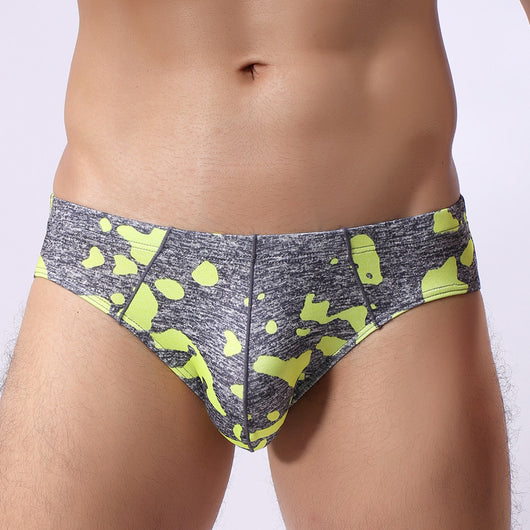 Calzoncillos Triangulares Estampado Camuflaje en Nylon para Hombre - Image 9