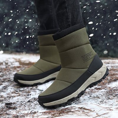 Zapatos de Invierno para Hombre con Forro Cálido y Algodón Premium - Image 3