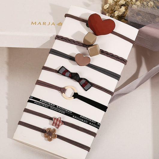 Cinta Elástica para Cabello con Anillo Decorativo - Image 9