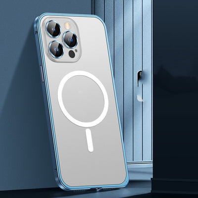 Funda Magnética para Teléfono con Marco Metálico y Acabado Mate - Image 27