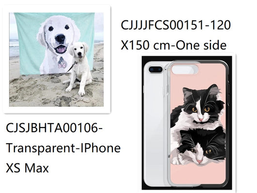 Juego de Manta y Funda de Teléfono Franela Personalizados - Image 12