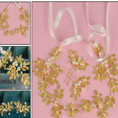 Diadema Retro de Perlas para Novia - Accesorio de Boda Artesanal - Image 7