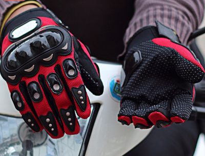 Guantes de Motociclismo Racing con Protección Total de Dedos