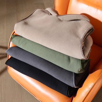 Chaleco Acolchado con Capucha y Botones Laterales - Diseño Reversible de Terciopelo - Image 22