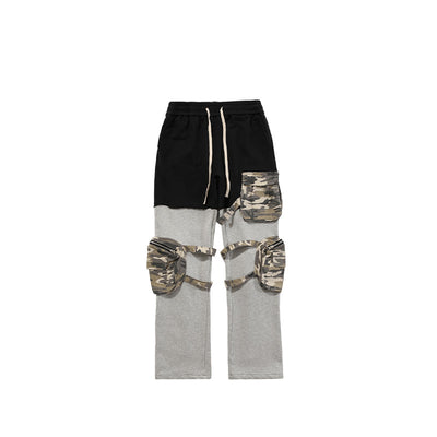 Pantalón Cargo Camuflado con Múltiples Bolsillos de Diseño Urbano - Image 4