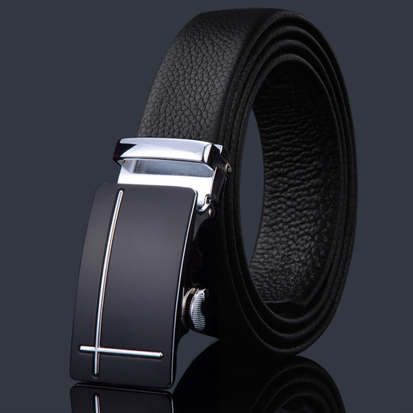 Cinturón Automático para Hombre con Hebilla de Seguridad