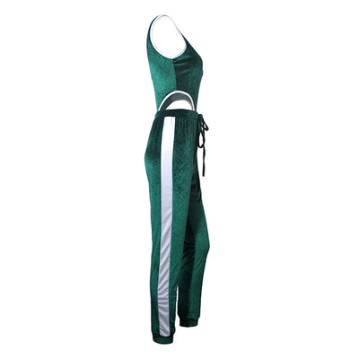 Jumpsuit sin mangas con cutouts y cierre frontal - Image 21