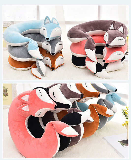 Almohada en Forma de U Fox - Soporte Cervical Premium