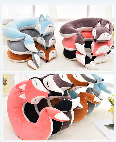 Almohada en Forma de U Fox - Soporte Cervical Premium