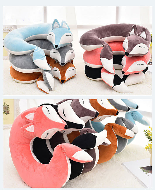 Almohada en Forma de U Fox - Soporte Cervical Premium