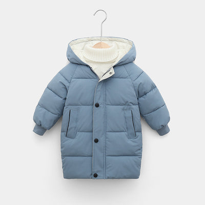 Chaqueta Acolchada de Plumón Infantil Larga - Image 16