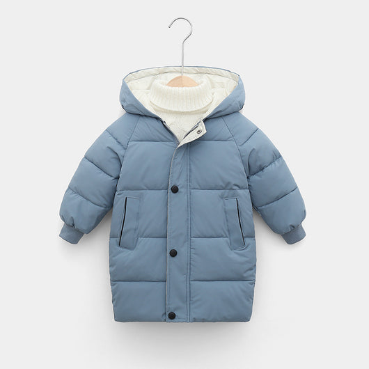 Chaqueta Acolchada de Plumón Infantil Larga - Image 16