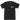 Distressed Miller High Life Logo Front and Back Print T-Shirt - Black