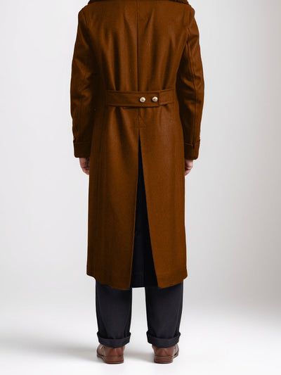 Abrigo Largo de Lana Premium Hasta la Rodilla para Hombre - Image 16
