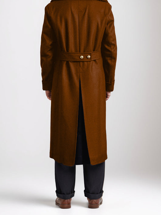 Abrigo Largo de Lana Premium Hasta la Rodilla para Hombre - Image 16