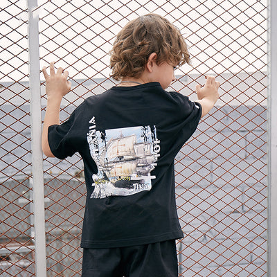 Camiseta Infantil Estampada de Algodón - Image 5