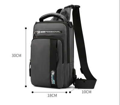 Bolsa de Pecho Multifuncional para Hombre - Diseño Moderno de Una Correa - Image 9
