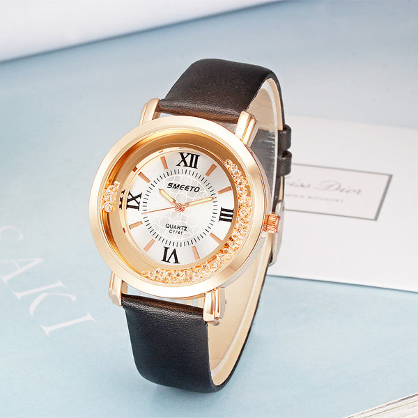 Reloj de Cuarzo Arena Brillante