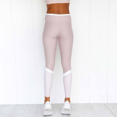 Leggins Deportivos con Estampado y Costuras de Diseño para Yoga y Fitness - Image 3