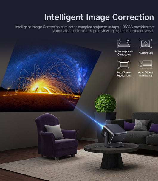 Proyector Whale OS 1080P Full HD con 320 Lúmenes, Android 13 y Autorización Netflix - Image 16