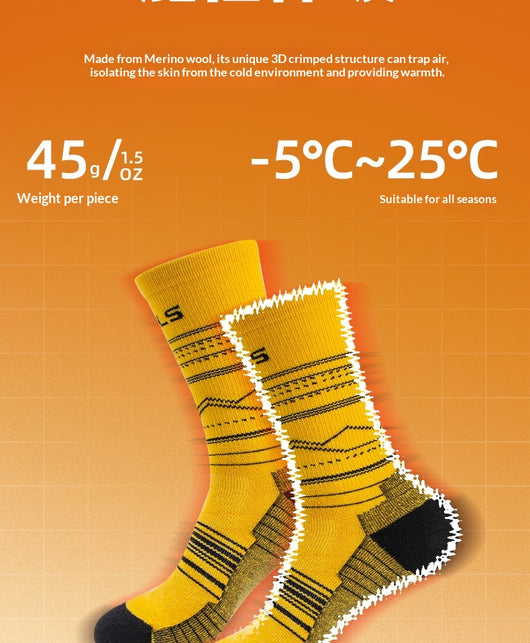 Calcetines Altos de Lana para Senderismo y Running - Image 11