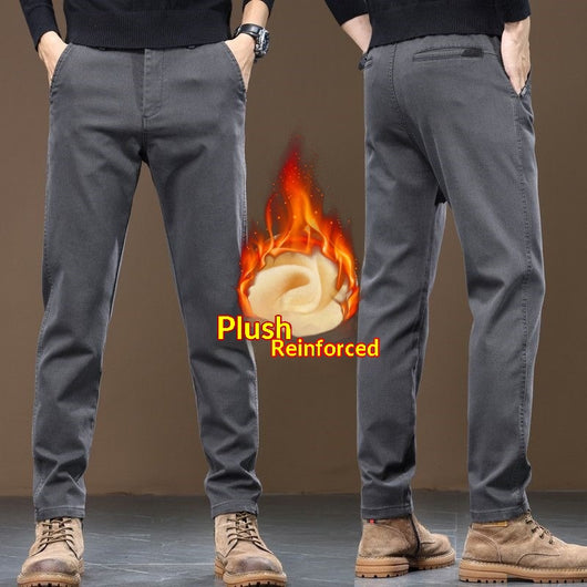 Pantalones Casuales Rectos para Hombre Chaolunbu - Corte Clásico y Cómodo - Image 9