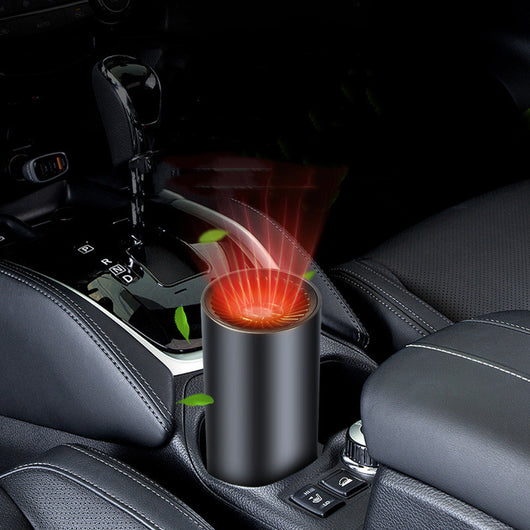 Calentador de Bebidas 12V con Desempañante y Descongelante para Vehículos
