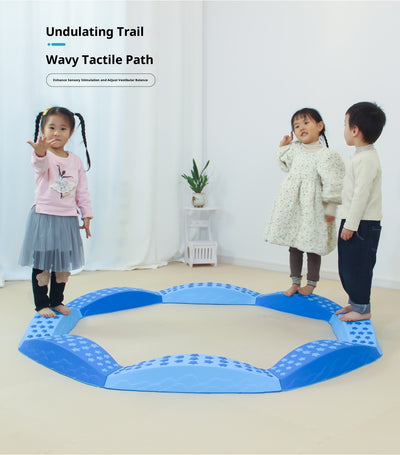 Set de 8 Piezas Wave Walkway para Integración Sensorial y Educación Temprana - Image 10