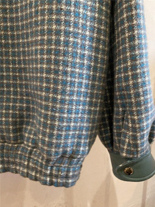Chaqueta de Cuero y Lana Retro Versátil - Estilo Suave y Elegante - Image 5