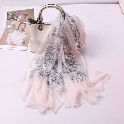Pañuelo de Tul Qianli Jiangshan Tu para Mujer - Image 32