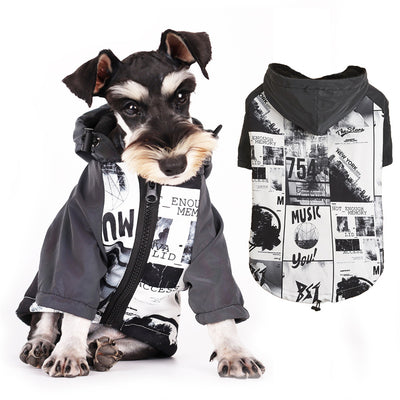 Impermeable Reflectante para Perros con Forro de Algodón