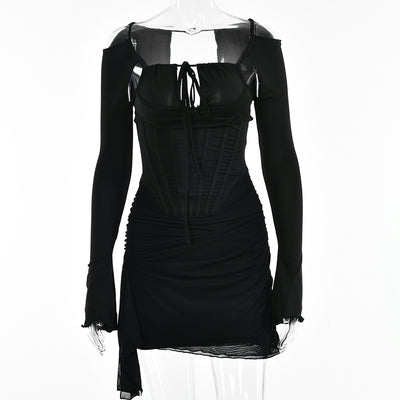 Vestido Túnica Irregular con Tirantes Ajustado para Verano - Image 5