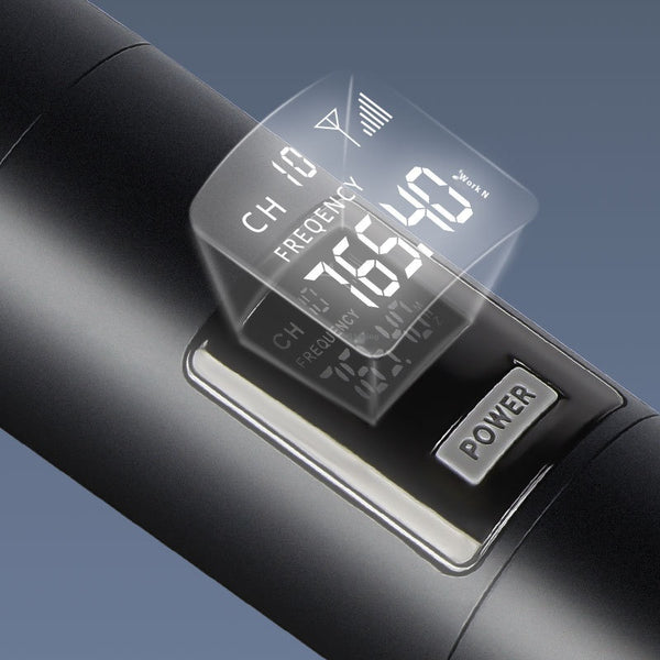 Micrófono Inalámbrico de Mano con Cancelación de Ruido