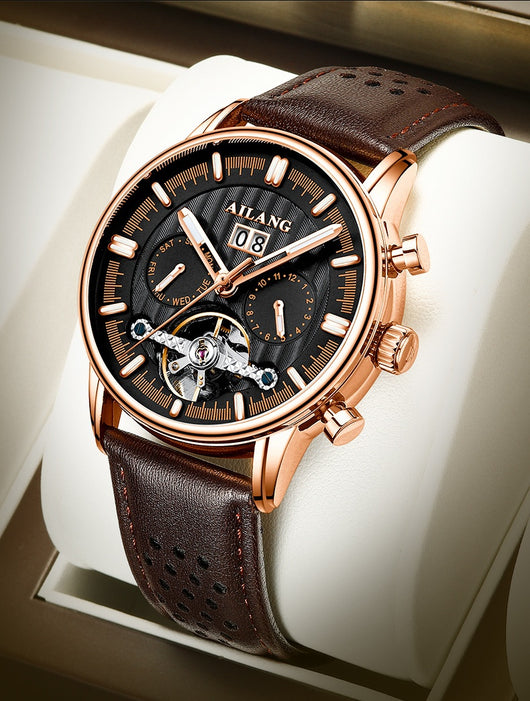 Reloj Automático Tourbillon Multifunción para Hombre - Image 30