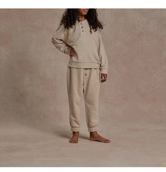 Conjunto de Pijama Infantil en Tela de Toalla - Comodidad Simplista para el Hogar - Image 12
