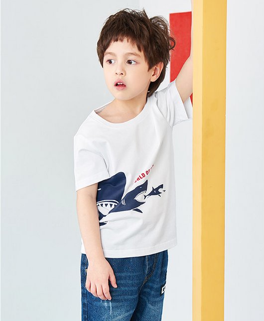 Playera de Algodón para Niños Estilo Coreano - Manga Corta Fresca y Cómoda - Image 6