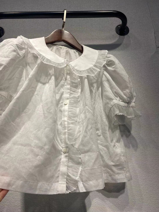 Blusa Vintage Francesa de Ramio Puro con Transparencia Sutil - Image 12