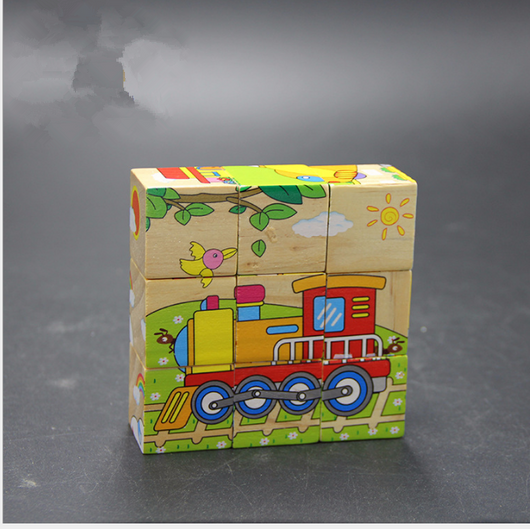 Cubos de Madera 6 en 1 para Desarrollo Cognitivo Infantil - Image 3
