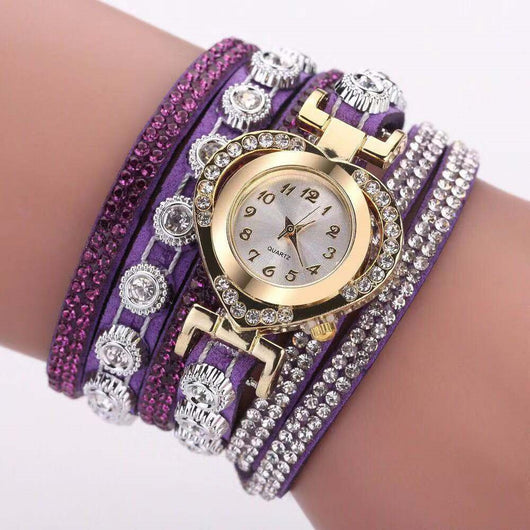 Pulsera Corazón Personalizado con Diamante y Esfera Multicolor