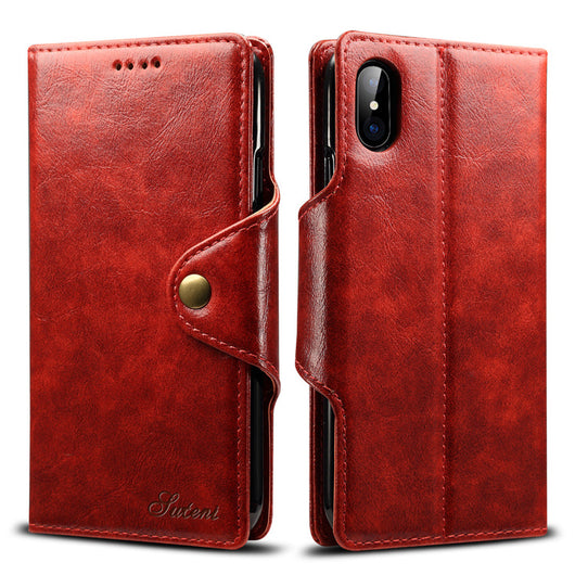 Funda Cartera Protectora para iPhone X, 8 Plus y 7 - Protección Total con Compartimentos - Image 11