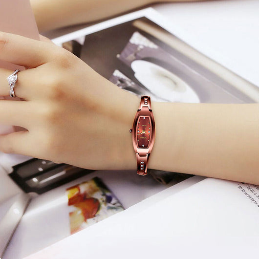 Reloj de Cuarzo para Mujer en Acero Tungsteno Resistente al Agua - Image 3