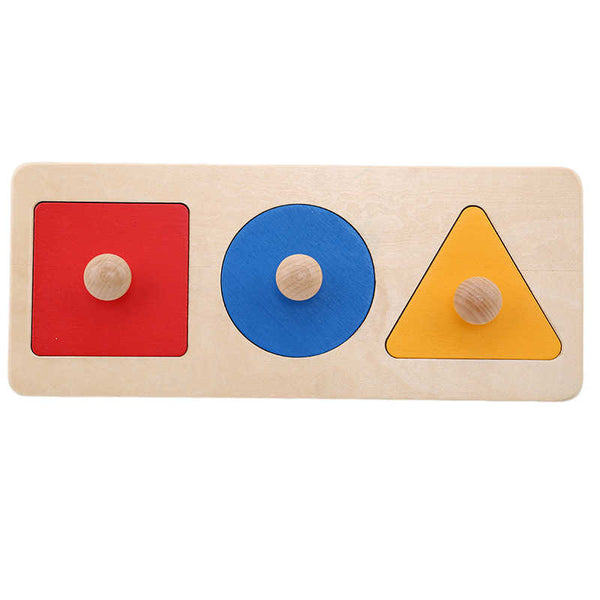 Juguete Educativo de Madera con Paneles Geométricos para Desarrollo Cognitivo