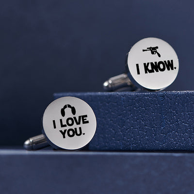 Gemelos Personalizados en Acero Inoxidable con Nombre y Fecha para Hombre - Image 7