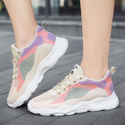 Tenis Deportivos Colorblock para Mujer - Ligeros, Transpirables y Versátiles - Image 3