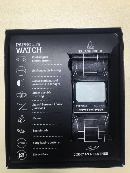 Reloj de Papel Inteligente Paprcuts - Diseño Creativo e Innovador - Image 2