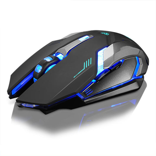 Ratón Inalámbrico Recargable con Luz LED para Oficina y Gaming - Image 2