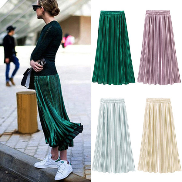 Falda Plisada Elegante