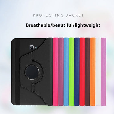 Funda Protectora Giratoria de Cuero para Tablet