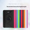 Funda Protectora Giratoria de Cuero para Tablet
