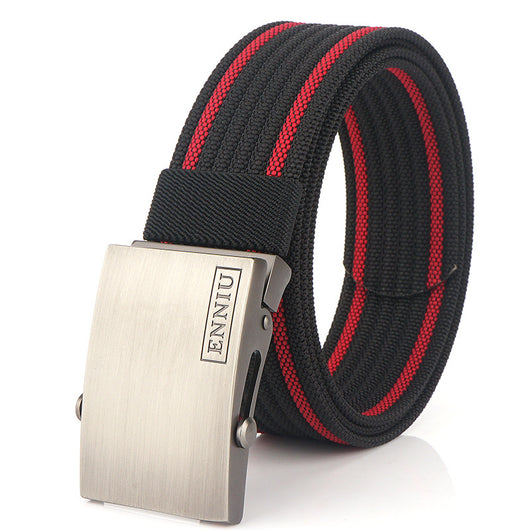 Cinturón de Lona para Hombre con Hebilla Suave - Image 21